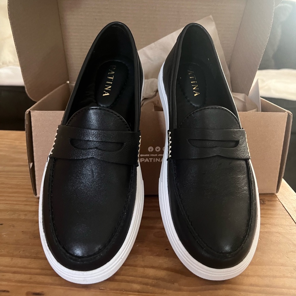 Patina Boardwalk Penny Loafers Boat Shoes